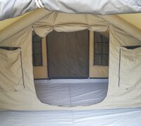 blowee Luftzelt 3.60 x 3.60 Meter, oliv