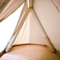 blowee Sachsenzelt 2x4 (mit Bodenplane, abnehmbar)