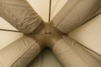 blowee Einmastzelt Ø 3.50 Meter (mit Bodenplane)