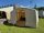 blowee Luftzelt 4.55 x 3.65 Meter, natur
