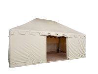 blowee Ritterzelt 4x6, natur mit Bodenplane (abnehmbar)